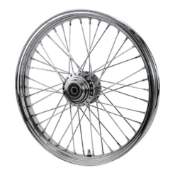 Chrome Front 40 Spoke Wheel 21 "x 2.15" (fits Harley FXD 2000-03,Sportster 2000-07) Billet Hub -Maxima Store 115 0052b