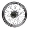 Chrome Front 40 Spoke Wheel 16"x 3" Fits Harley FLST 1984-1999 (fits Moto Iron Springers) Billet Hub 1 Chrome Front 40 Spoke Wheel 16"x 3" Fits Harley FLST 1984-1999 (fits Moto Iron Springers) Billet Hub -Maxima Store 115 0058