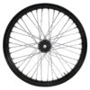 Moto Iron 40 Spoke 21 X 2.15 Chopper Spool Wheel - Black -Maxima Store 115 0073a