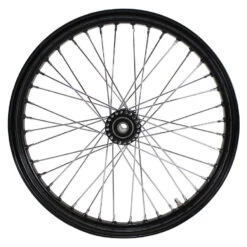 Moto Iron 40 Spoke 21 X 2.15 Chopper Spool Wheel - Black