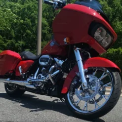 Marlin Precision Cast 3D 21x3.5 Front Wheel - Chrome - For '08-'23 Bagger With ABS & Dual Disc -Maxima Store 115 0131 5