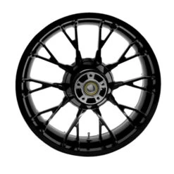 Marlin Precision Cast 3D 18x5.5 Rear Wheel - Black - For '08-'23 Bagger With ABS