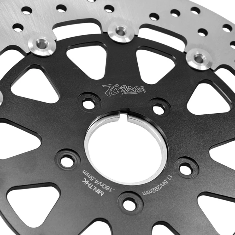 TC Bros. 11.5in Front Floating Brake Rotor Fits 84-13 Harley Models 5 TC Bros. 11.5in Front Floating Brake Rotor Fits 84-13 Harley Models - Image 3