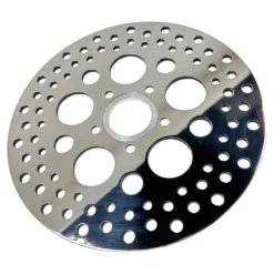 11.5" Polished Rear Brake Rotor For 84-13 Sportster & Big Twin -Maxima Store 116 0056 TC Bros Rear Rotor 2