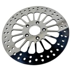 King Spoke 11.5" Front Brake Rotor Harley Softail, Touring, Dyna, & Sportster 84-13 Polished