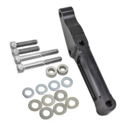 TC Bros. 12.6in Black Front Radial Brake Bracket 2000-17 Harley -Maxima Store 116 0072a