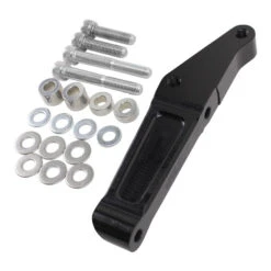 TC Bros. Black Front Radial Brake Bracket 2000-17 Harley Stock Rotor -Maxima Store 116 0074b