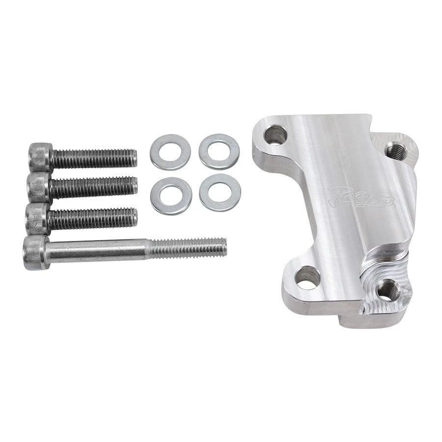 TC Bros. 12.6in Front Brake Bracket 2000-07 Harley OEM RH Caliper 3 TC Bros. 12.6in Front Brake Bracket 2000-07 Harley OEM RH Caliper