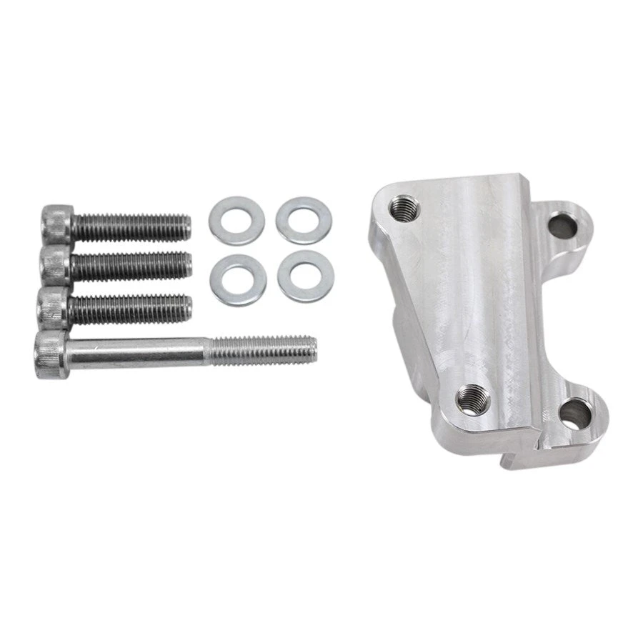 TC Bros. 12.6in Front Brake Bracket 2000-07 Harley OEM RH Caliper 4 TC Bros. 12.6in Front Brake Bracket 2000-07 Harley OEM RH Caliper - Image 2