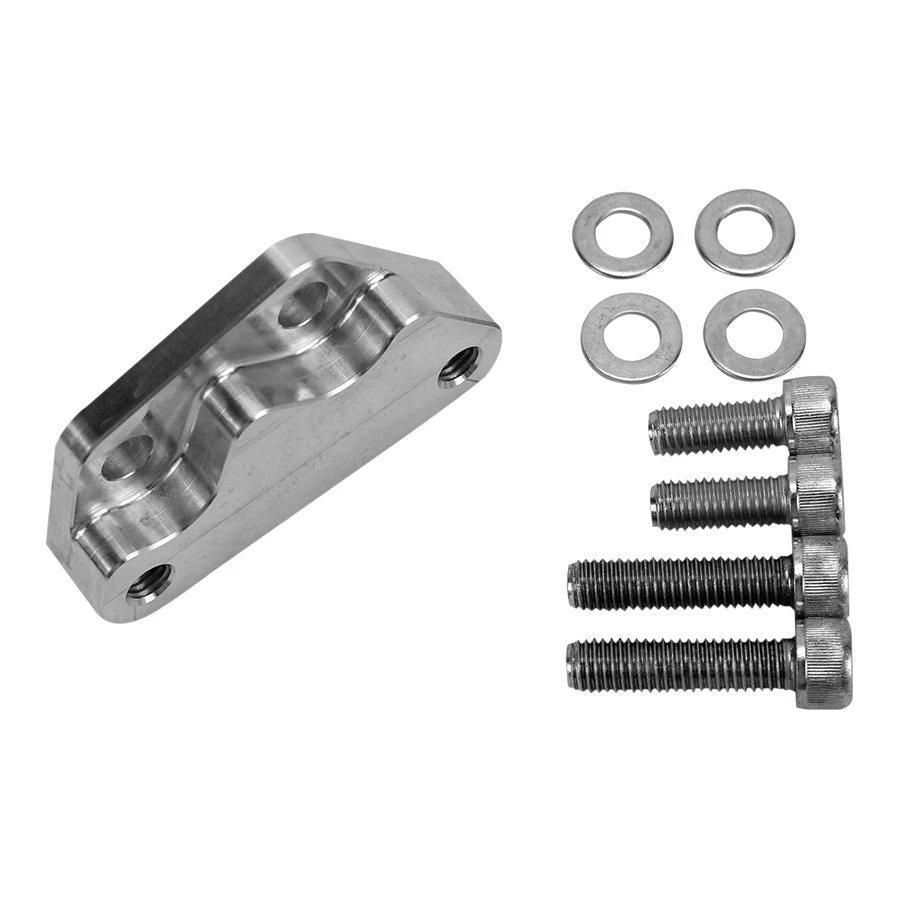 TC Bros. Axial Brembo Front LH Bracket 2000-2017 Harley Stock Rotor 5 TC Bros. Axial Brembo Front LH Bracket 2000-2017 Harley Stock Rotor - Image 3