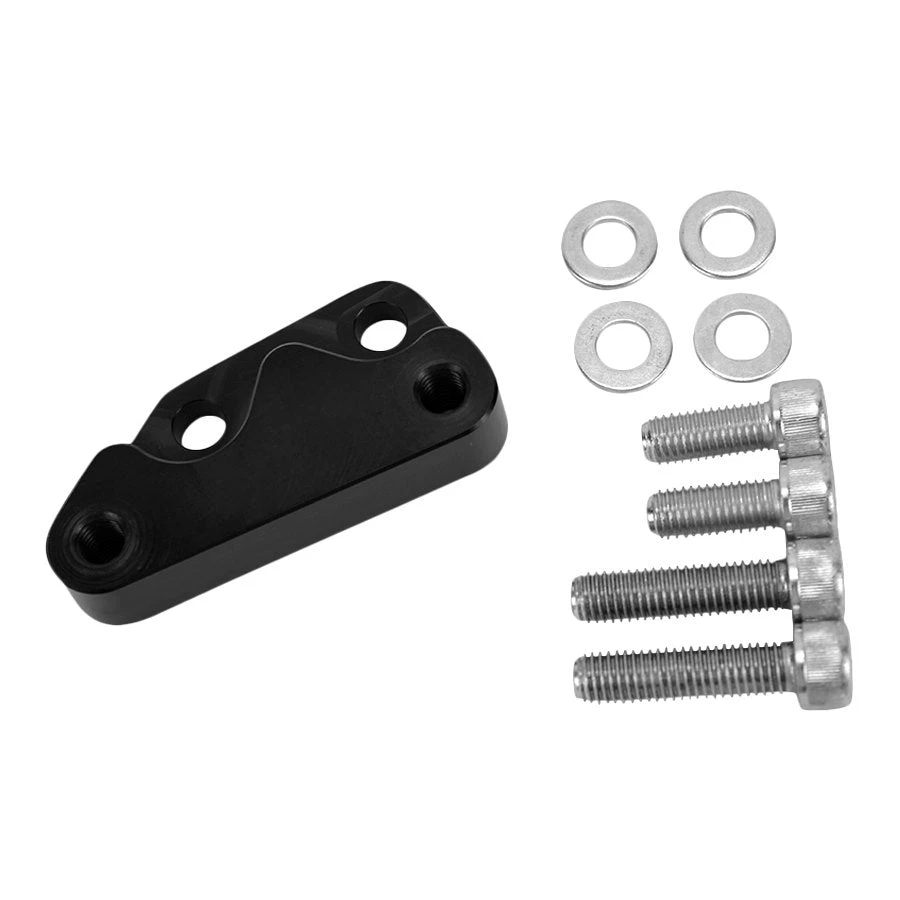 TC Bros. Black Axial Brembo Front LH Bracket 2000-2007 Harley 12.6in Rotor 5 TC Bros. Black Axial Brembo Front LH Bracket 2000-2007 Harley 12.6in Rotor - Image 3