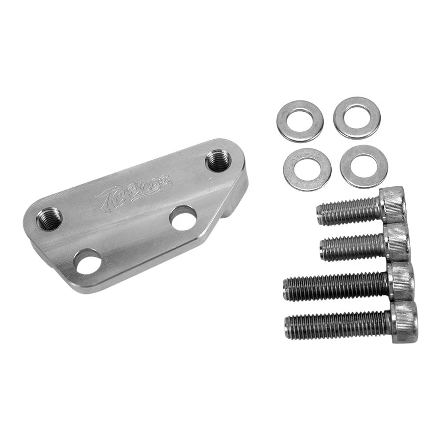 TC Bros. Axial Brembo Front RH Bracket 2008-2017 Harley 12.6in Rotor 3 TC Bros. Axial Brembo Front RH Bracket 2008-2017 Harley 12.6in Rotor