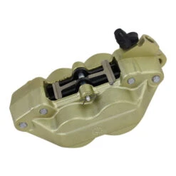 Brembo P4 Axial Brake Caliper Left Side Gold 4 Piston -Maxima Store 116 0122a
