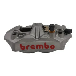 Brembo M4 Radial Brake Caliper Right Side Silver 4 Piston