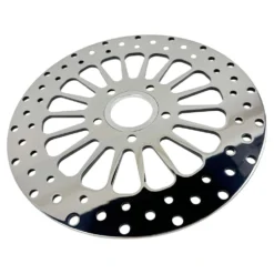 King Spoke 11.5" REAR Brake Rotor Harley Softail, Touring, Dyna, & Sportster 84-23 Polished -Maxima Store 116 0152a