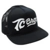 TC Bros. Script Trucker Hat - Black/White -Maxima Store 117 0074