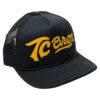 TC Bros. Script Trucker Hat - Black/Gold -Maxima Store 117 0075