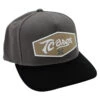 TC Bros. Shield Snapback Hat - Charcoal/Black -Maxima Store 117 0080