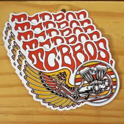 TC Bros. Wing Stickers - 5 Pack