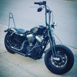 TC Bros. 1" Springer Apes Handlebars - 16" Black -Maxima Store 3 under black 1