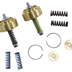 Gold Titanium Nitride Coated Fork Tubes "+2" Length" 41mm For FXST/ FXDWG Dyna Wide Glide