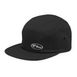 Pete Five Panel Cap - Black