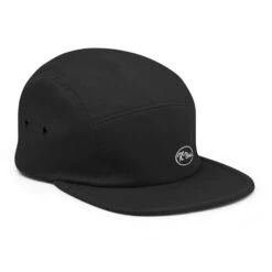 Pete Five Panel Cap - Black -Maxima Store 5 panel cap black right front 660aded841b48