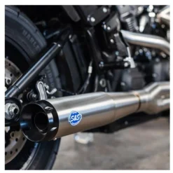 50 State Legal SUPERSTREET 2-1 For STANDARD CHASSIS M8 SOFTAIL® MODELS Stainless Steel -Maxima Store 550 0996B 5