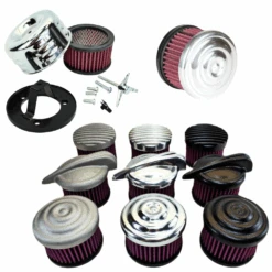 TC Bros. Air Cleaner For Harley-Davidson Bendix, Zenith, And Keihin Butterfly Carburetors