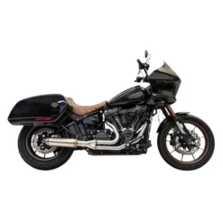 Bassani 2 Into1 Stainless Exhaust "Super Bike" Muffler 2018-2024 Lowrider ST & M8 Sport Glide -Maxima Store Bassani