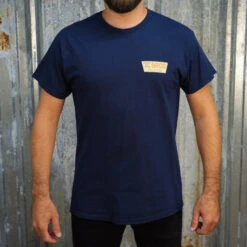Genuine Quality - Navy Tee
