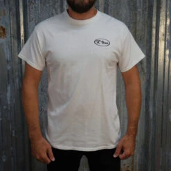 Pete - White Tee