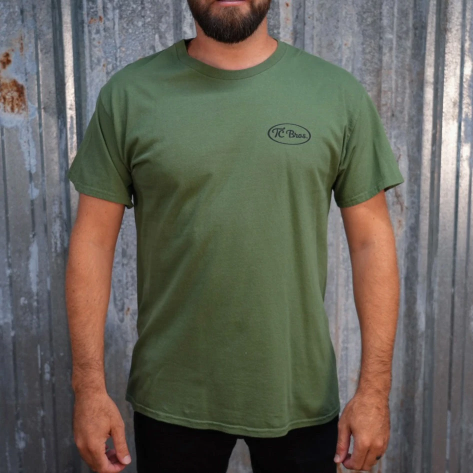 Pete - Military Green Tee 3 Pete - Military Green Tee