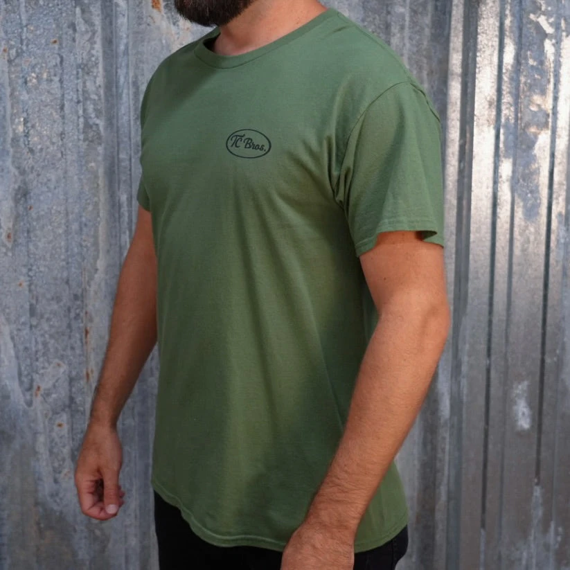 Pete - Military Green Tee 4 Pete - Military Green Tee - Image 2