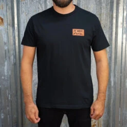 Badge - Black Tee