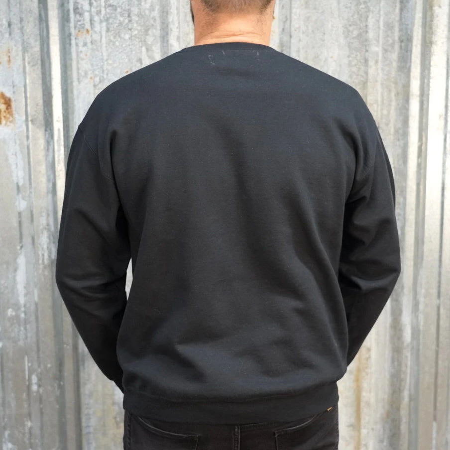 Wing Crewneck Sweatshirt - Black 5 Wing Crewneck Sweatshirt - Black - Image 3