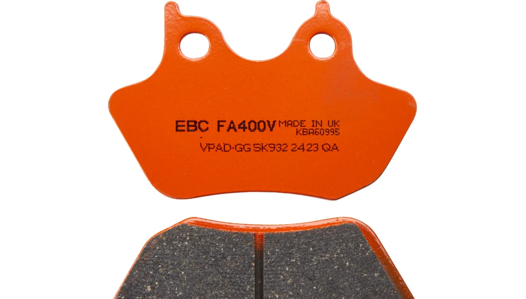 EBC Semi Sintered (V) Brake Pads For Harley 00-07 Big Twin Models (Except FLSTSC/FXSTS), 02-05 5 EBC Semi Sintered (V) Brake Pads For Harley 00-07 Big Twin Models (Except FLSTSC/FXSTS), 02-05 - Image 3