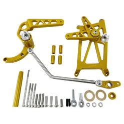 TC Bros. Pro Series Mid Controls Fits 2018-newer M8 Softail Gold