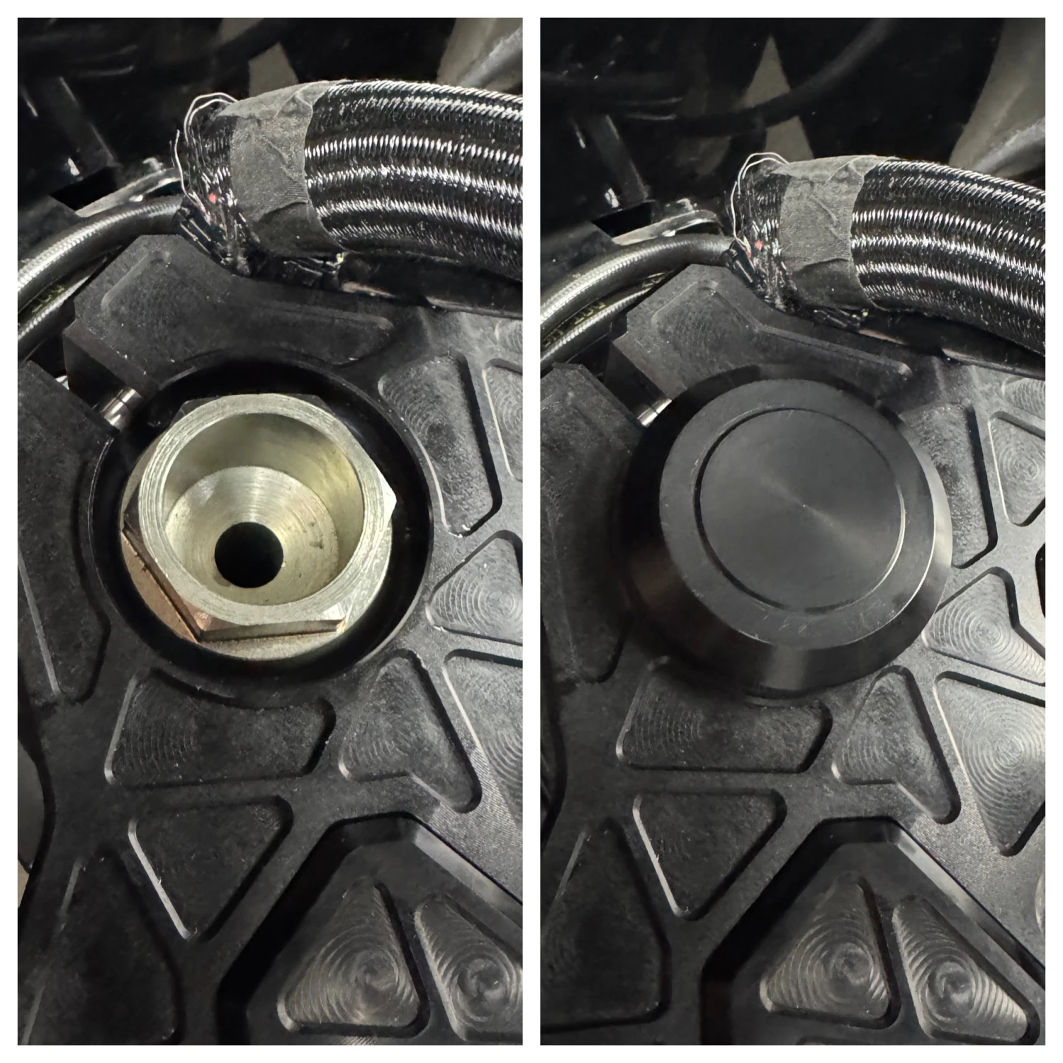 Steering Stem Nut Cover For TC Bros. Pro Series Top Triple Tree Clamp 6 Steering Stem Nut Cover For TC Bros. Pro Series Top Triple Tree Clamp - Image 4