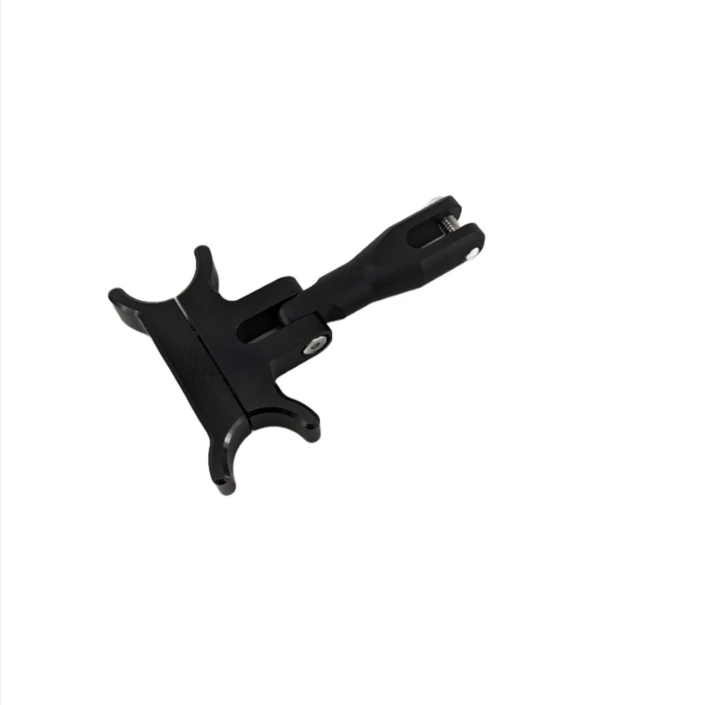 TC Bros. Pro Series Gauge Relocation Bracket For 1-1/4 Risers And T-Bars - Black 5 TC Bros. Pro Series Gauge Relocation Bracket For 1-1/4 Risers And T-Bars - Black - Image 3