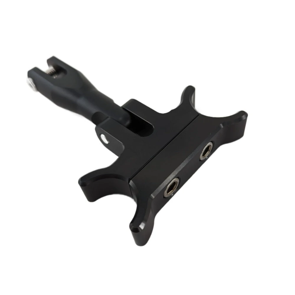 TC Bros. Pro Series Gauge Relocation Bracket For 1-1/4 Risers And T-Bars - Black 3 TC Bros. Pro Series Gauge Relocation Bracket For 1-1/4 Risers And T-Bars - Black