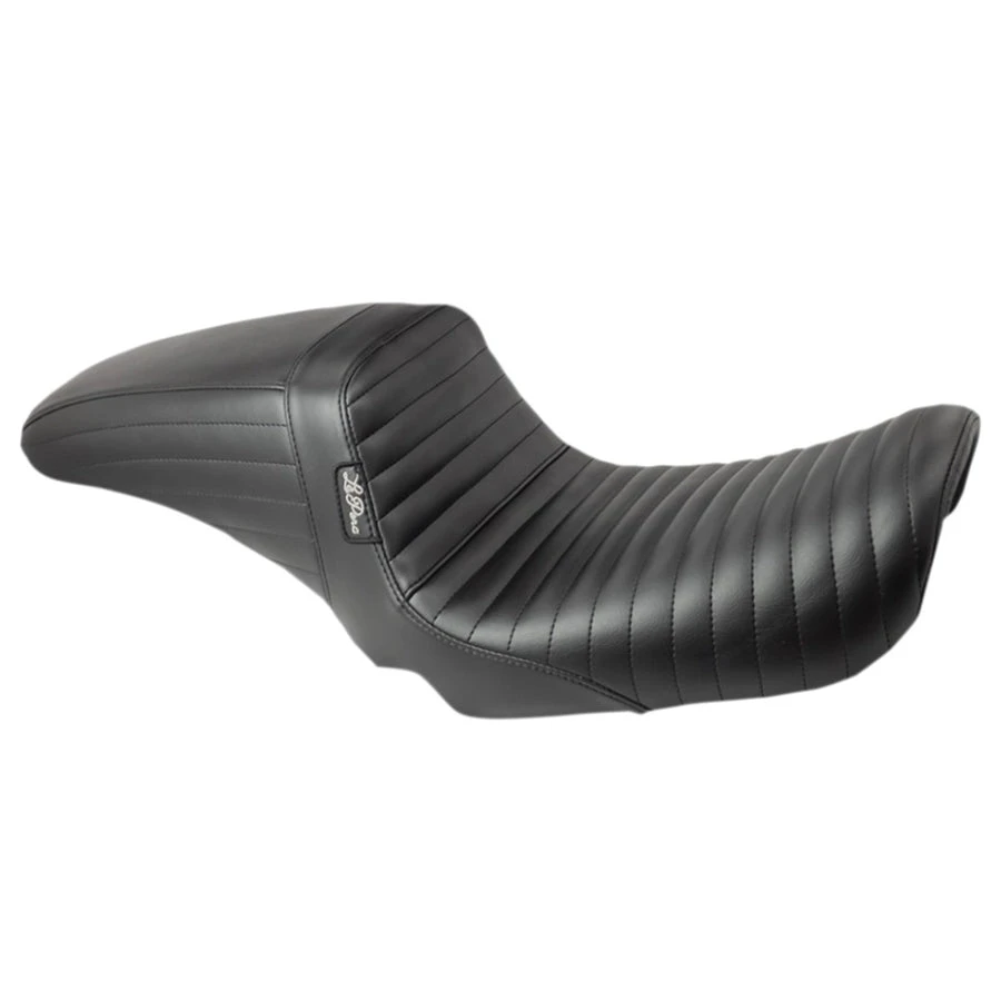 Le Pera Kickflip Seat - Pleated - Black - FXD '04-'05 3 Le Pera Kickflip Seat - Pleated - Black - FXD '04-'05