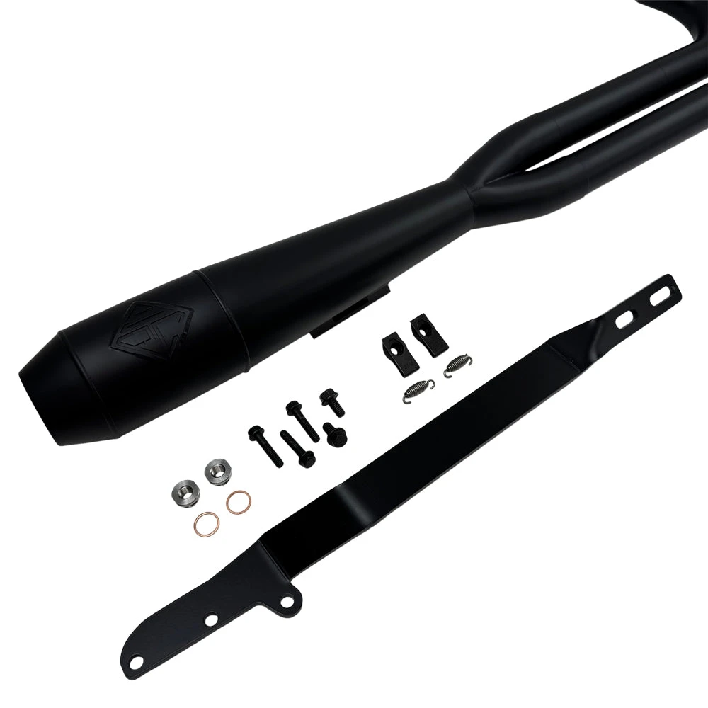 SP Concepts Mid Length Elsinore Exhaust For Harley Davidson M8 Touring Bagger 2017-Up 6 SP Concepts Mid Length Elsinore Exhaust For Harley Davidson M8 Touring Bagger 2017-Up - Image 4