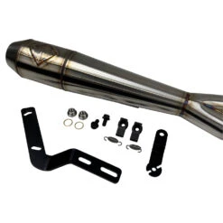 SP Concepts Works Edition Mid Length Elsinore Exhaust For Harley Davidson M8 Softail 2018-Up -Maxima Store SP Pipe works 109 0460 2