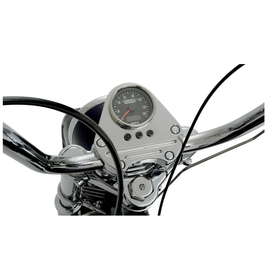 2.4" MPH Programmable Mini Speedometer With Odometer - Black Face 5 2.4" MPH Programmable Mini Speedometer With Odometer - Black Face - Image 3