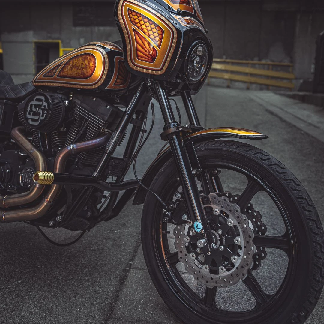 TC Bros. 12.6in (Oversized) Profile™ Front Floating Brake Rotor For 84-up Harley Models 4 TC Bros. 12.6in (Oversized) Profile™ Front Floating Brake Rotor For 84-up Harley Models - Image 2