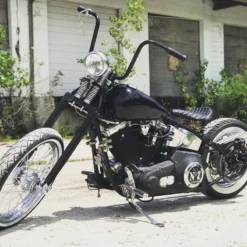 TC Bros. 1" Springer Apes Handlebars - 12" Chrome -Maxima Store apes 2