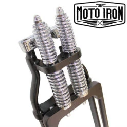 Moto Iron Springer Front End For Harley-Davidson Frames W/ 1" Neck -Maxima Store black motoiron3 1 2