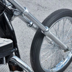 39mm Chrome Fork Boots And Seals For Sportster Models -Maxima Store boots