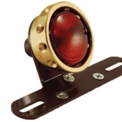 Brass Vintage Drilled Tail Light